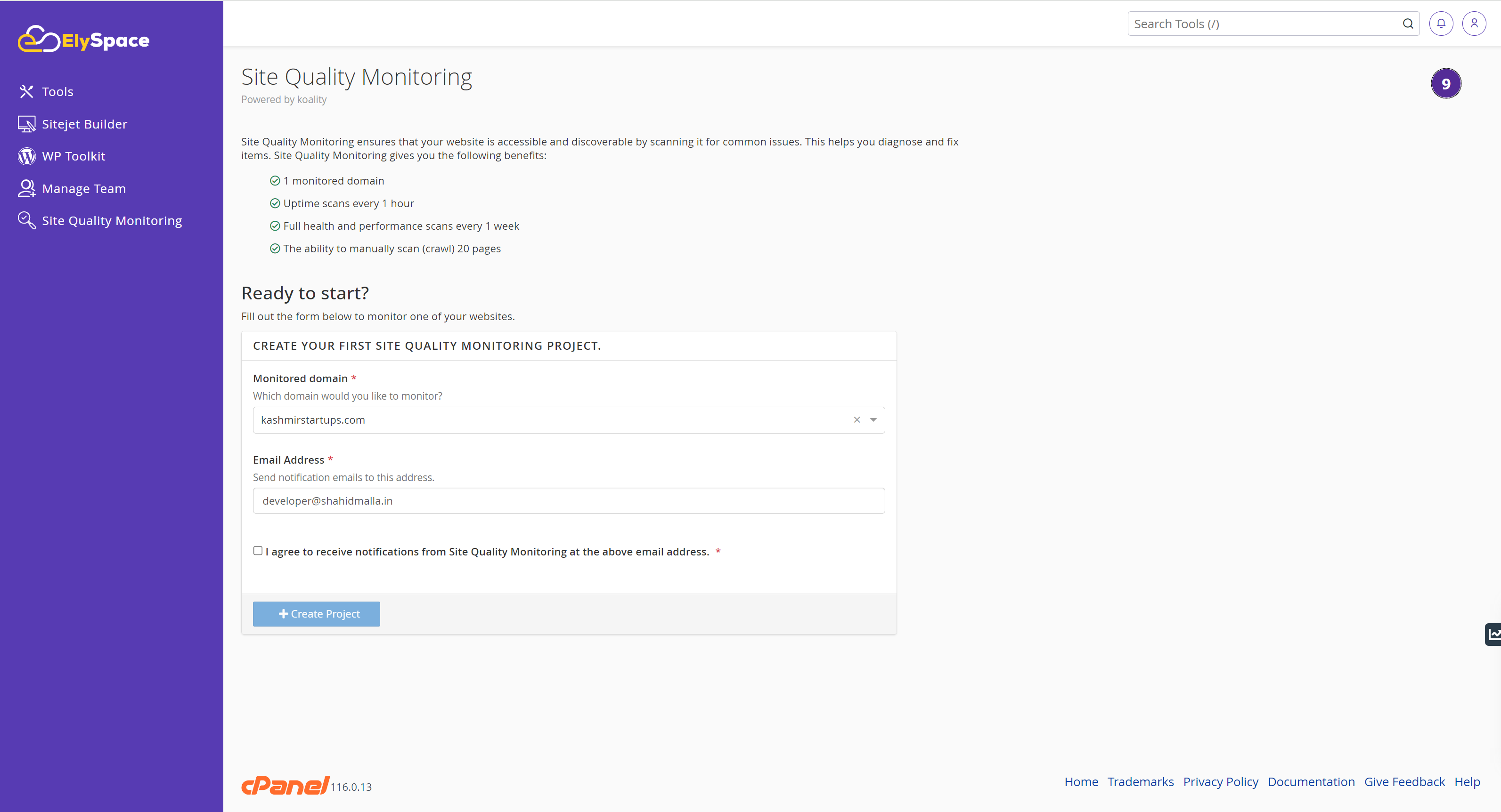 performance monitroring 