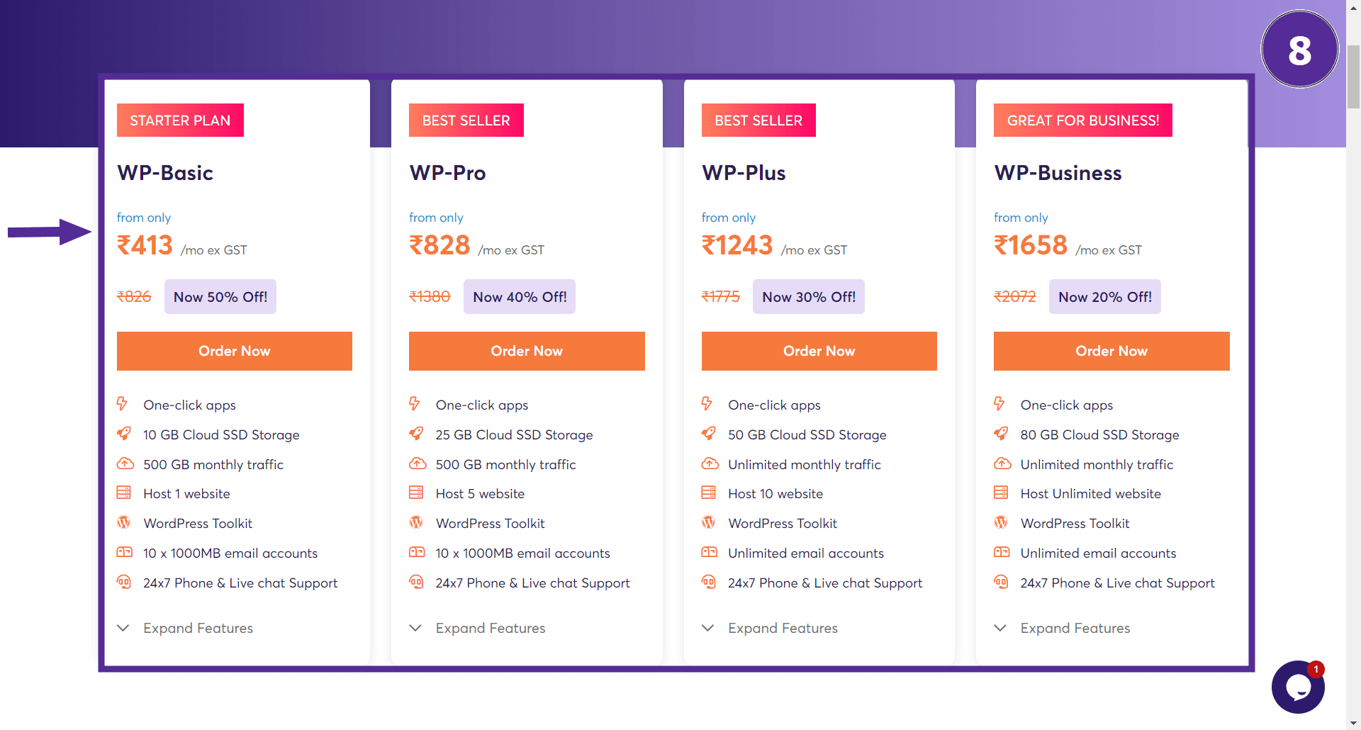 Wordpress hosting plans