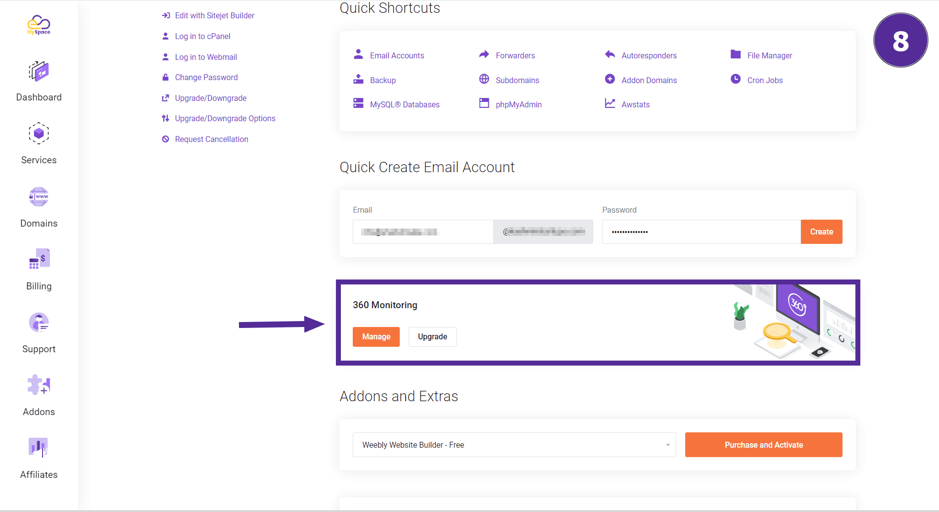 manage 360 monotoring